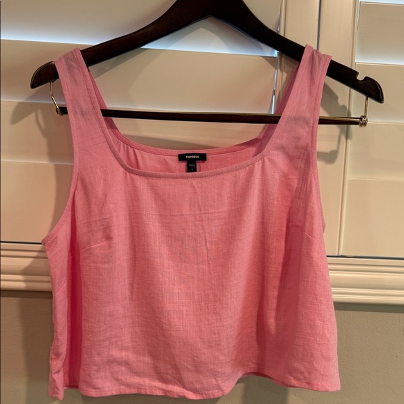 Express Tops - NWOT Express Pink Tank Top